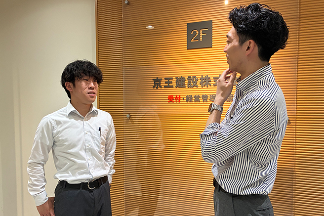 仕事風景の写真